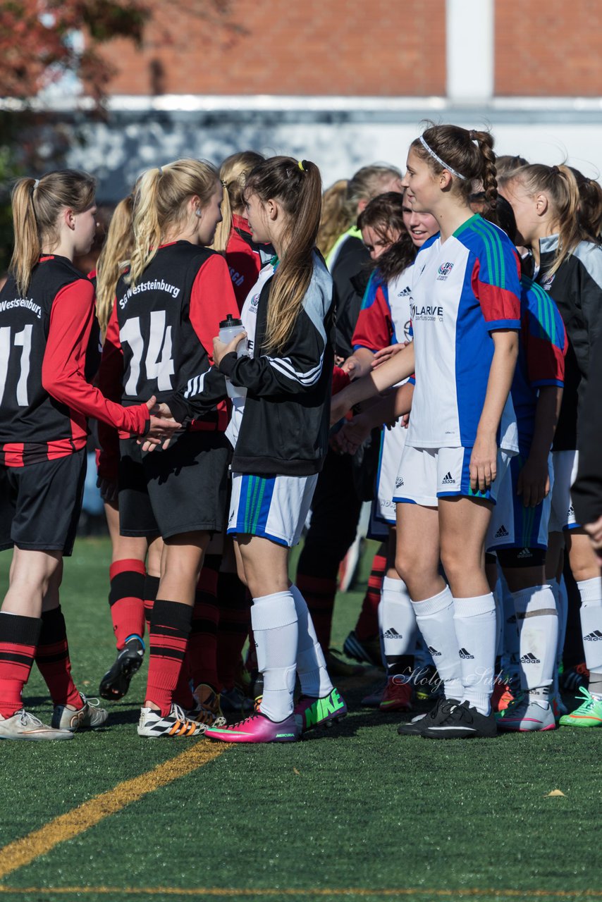 Bild 401 - B-Juniorinnen SV Henstedt Ulzburg - SG Weststeinburg : Ergebnis: 4:0